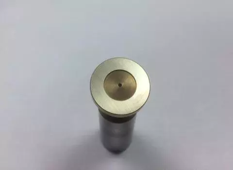 Brass part after lapping