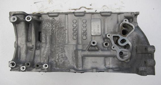 after cleaning automotive housing