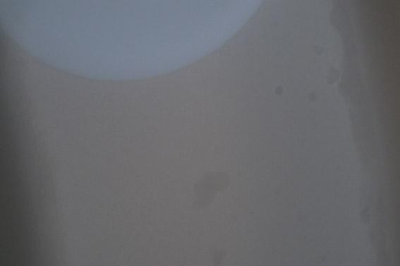 After cleaning crevices