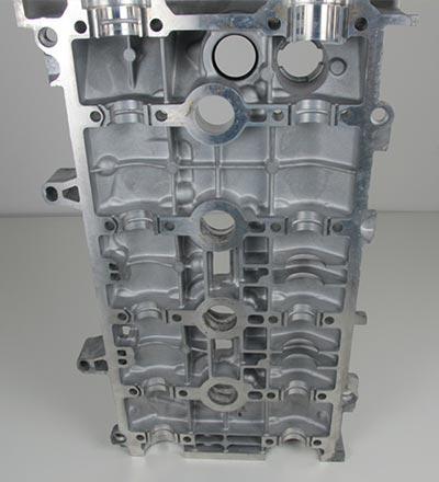 After cleaning engine part