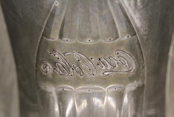 after cleaning glass mould