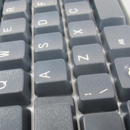 After cleaning keyboard or plastic