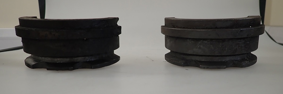 before and after thermal cleaning