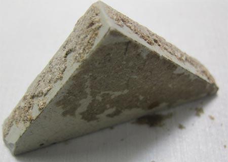 Before cleaning ceramic tile