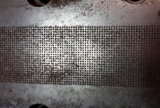 before Cleaning Fiber Spinnerets