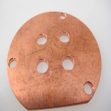 before cleaning pure copper