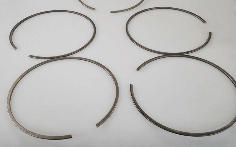 before cleaning retaining sealing rings