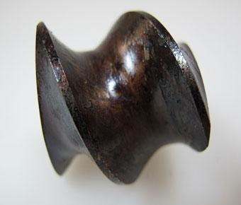 Before cleaning steel screw