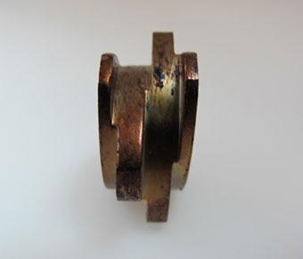 Before cleaning steel