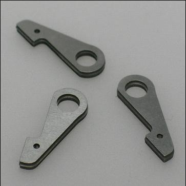 Before lapping steel shims
