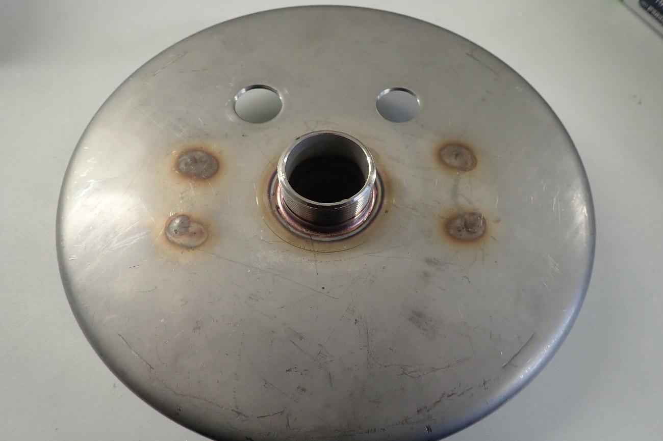 Removing Weld Burn / Heat Marks Kemet