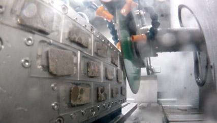 bespoke thin section cutting fixture