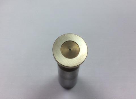 Brass part after lapping
