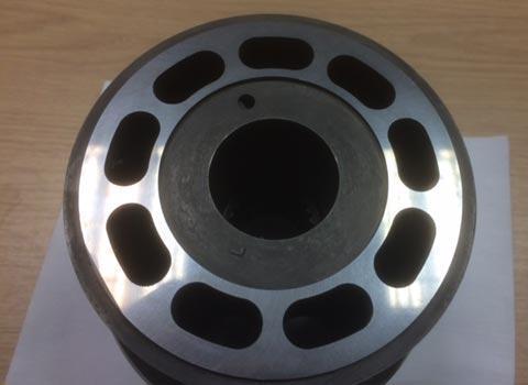 Cast Iron body after lapping