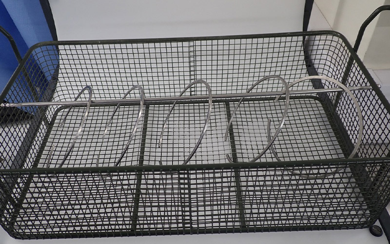 during cleaning retaining sealing rings