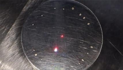 example of laser marking