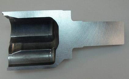 Case hardened part lapped