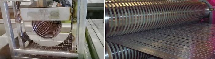 roll slitting machine cleaner