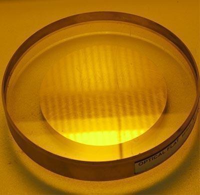 surface finish of brass after lapping