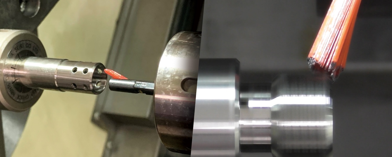 Deburring Threads and Cross Holes on CNC Lathe