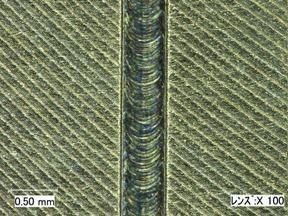 after deburring of edge