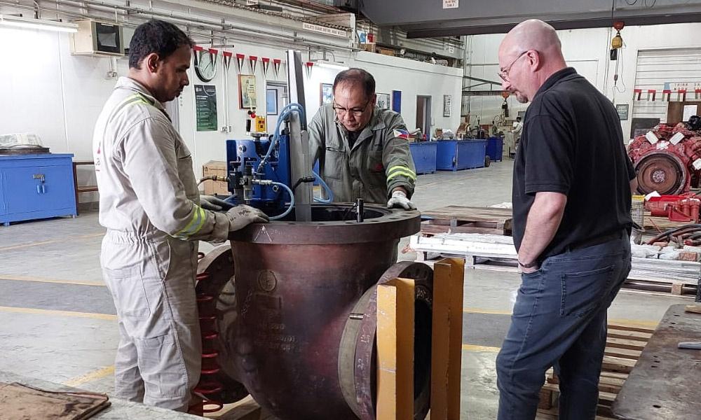 maintain valves from 18 to 42 inches