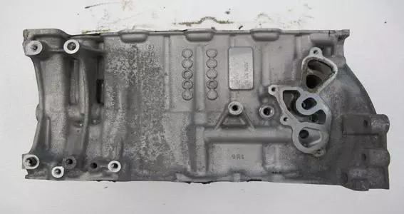 after cleaning automotive housing