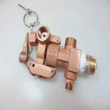 after cleaning brass and copper part