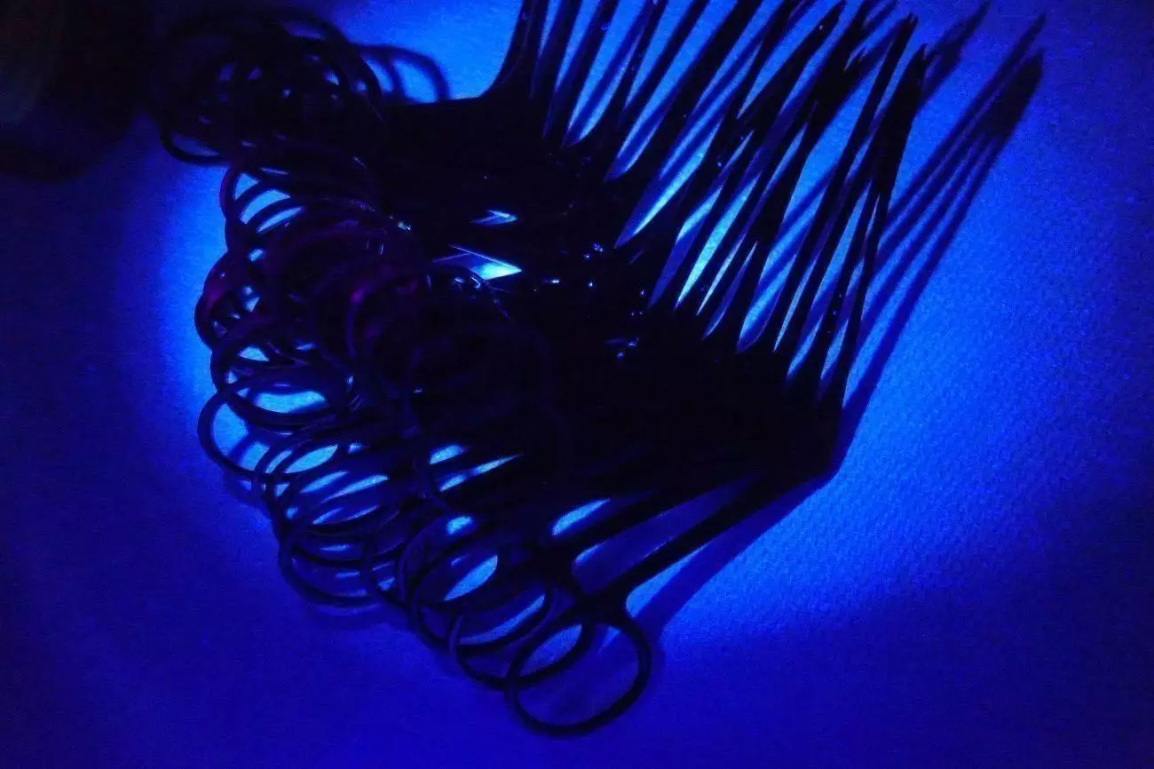 after cleaning medical metzenbaum scissors