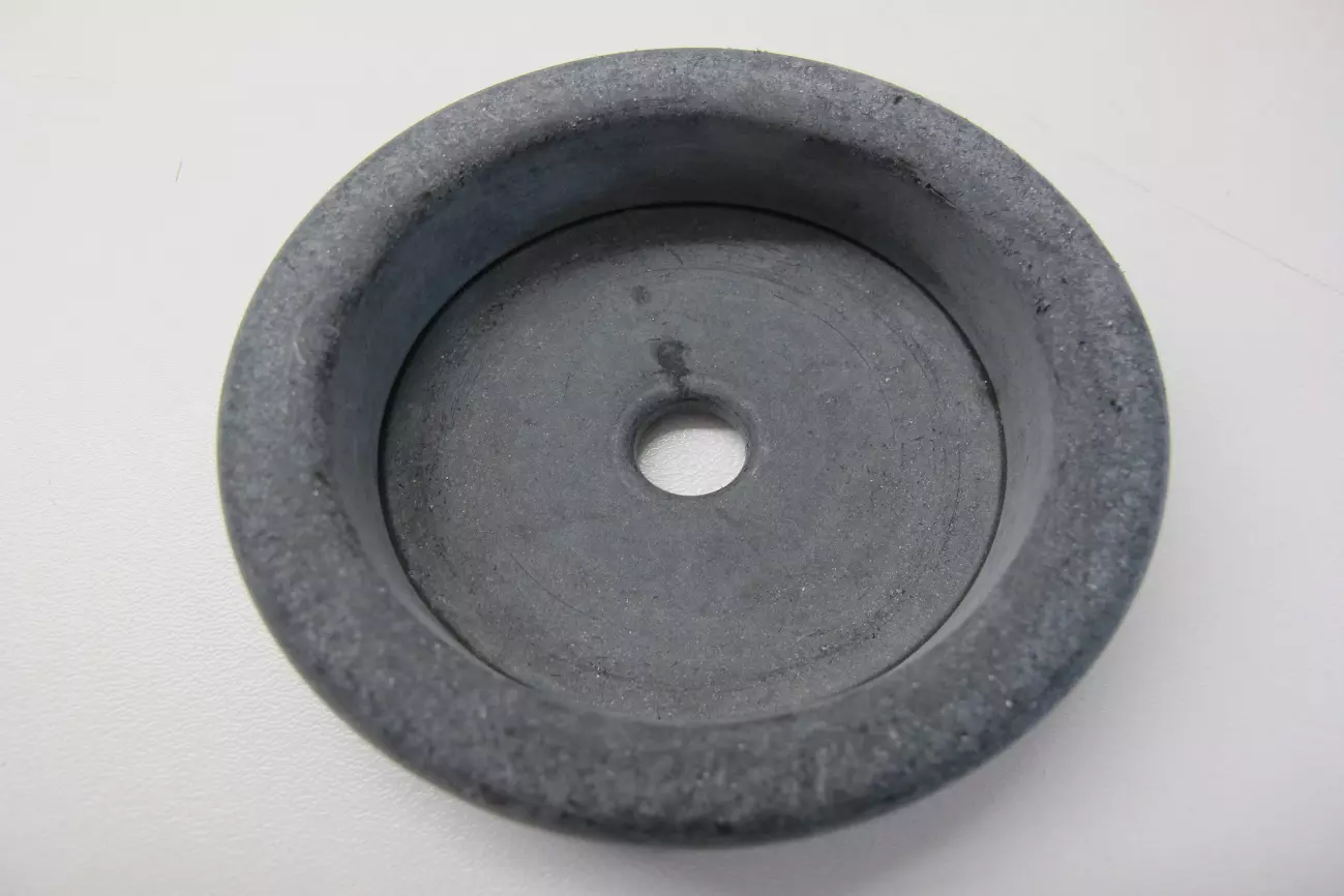 after cleaning rubber