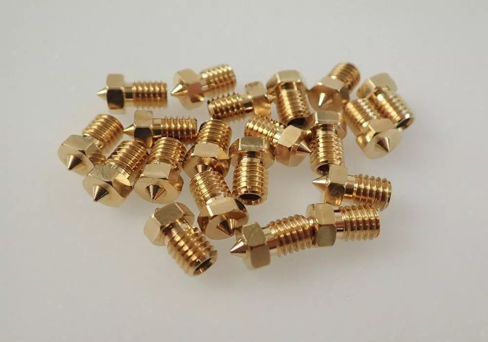 after cleaning small bolts