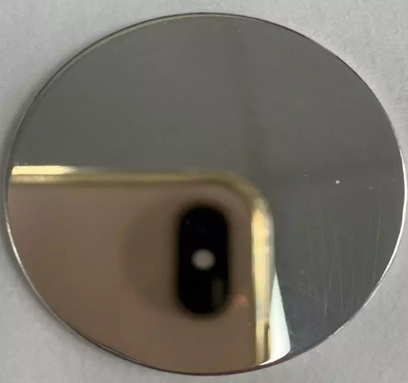 after lapping silver