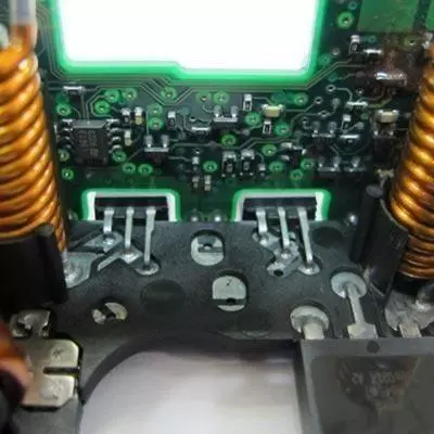 after cleaning pcb
