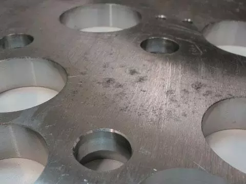 after removing burn marks