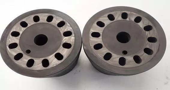 before cleaning Hydraulic Pump Bodies