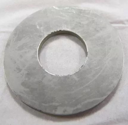 Before cleaning ceramic