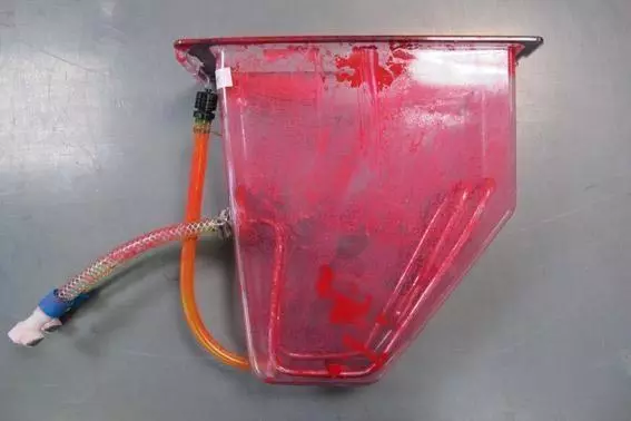 Before cleaning ink off