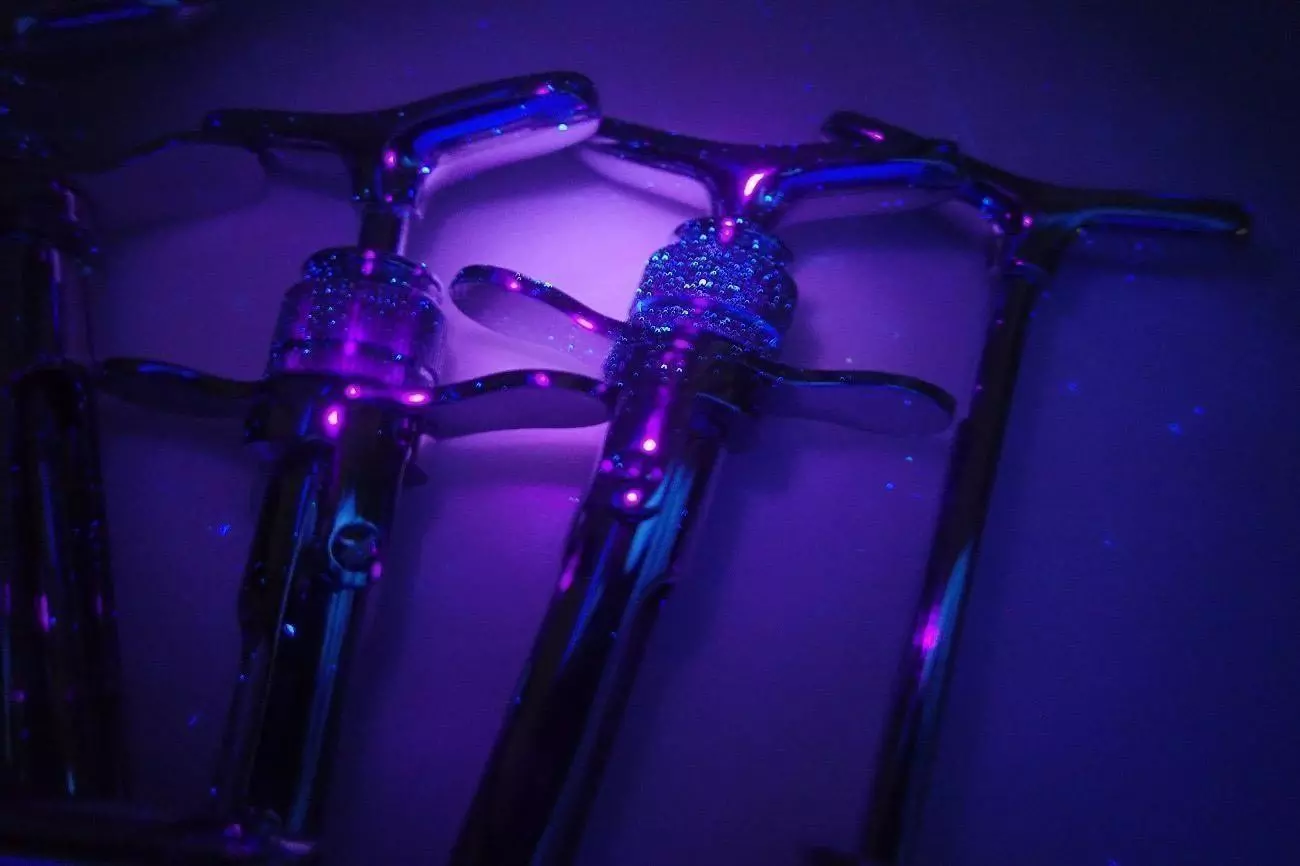 before cleaning medical syringes