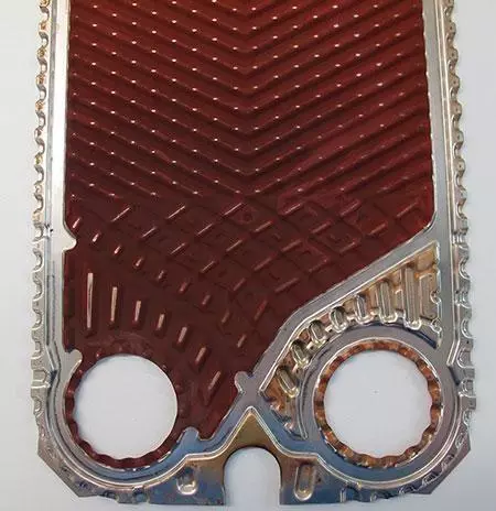 Before cleaning Plate Heat Exchanger