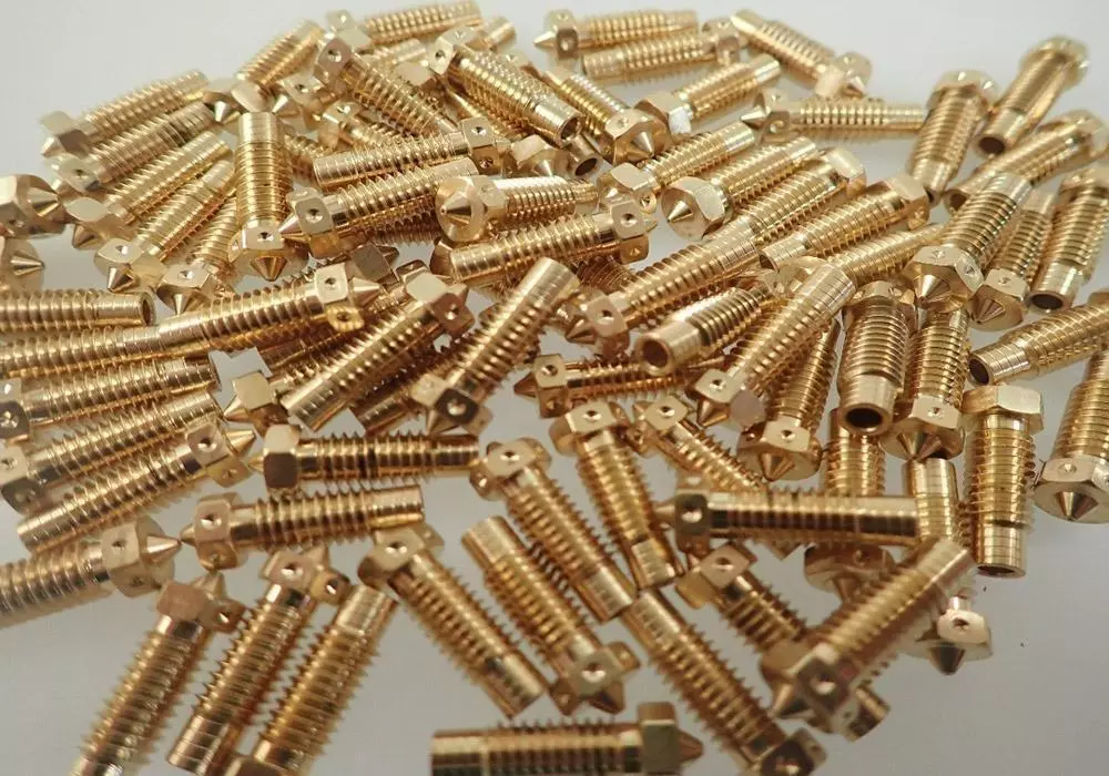 before cleaning screws