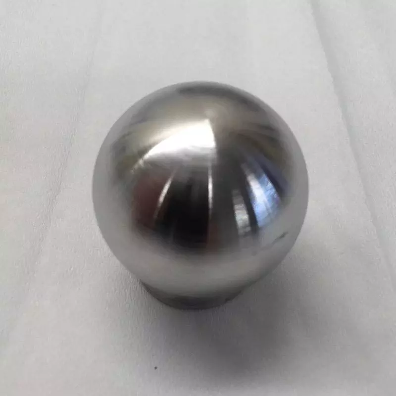 before polishing Cobalt Chrome ball