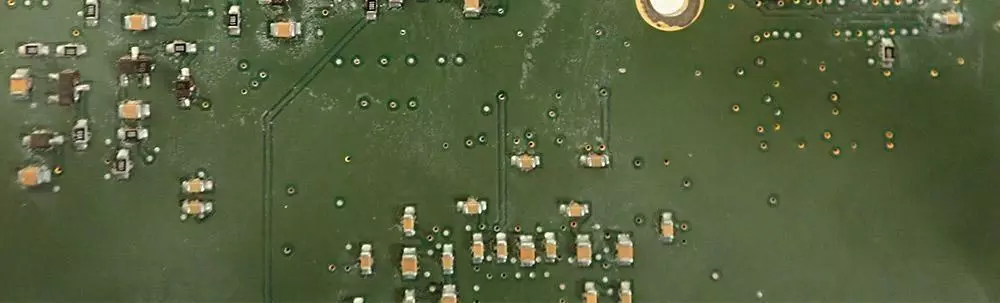 before removing water damage from circuit board