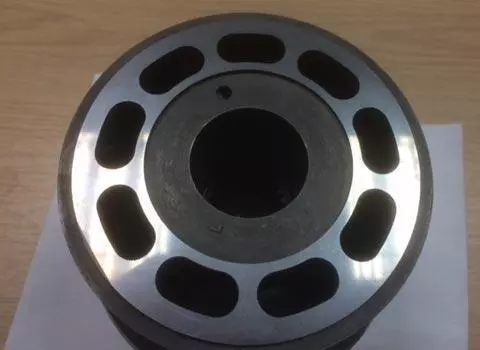 Cast Iron body after lapping