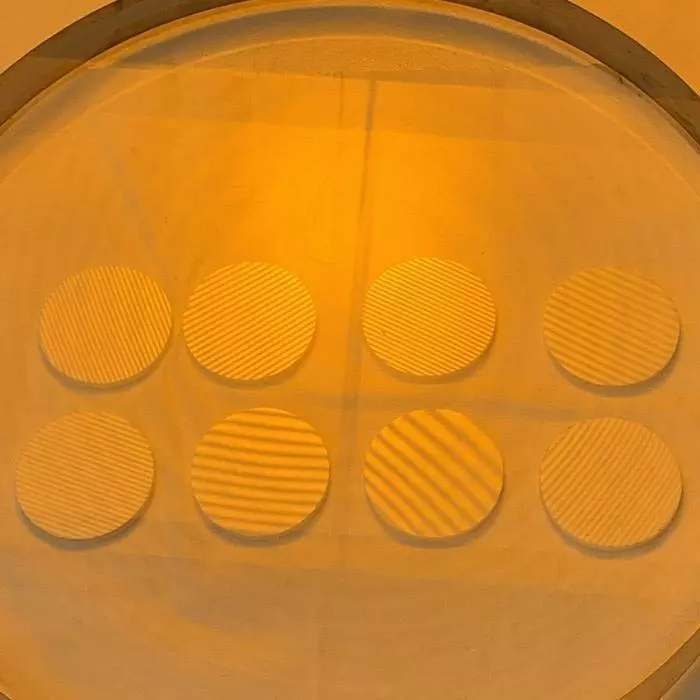 flatness reading of ceramic parts to best surface