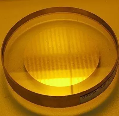 surface finish of brass after lapping