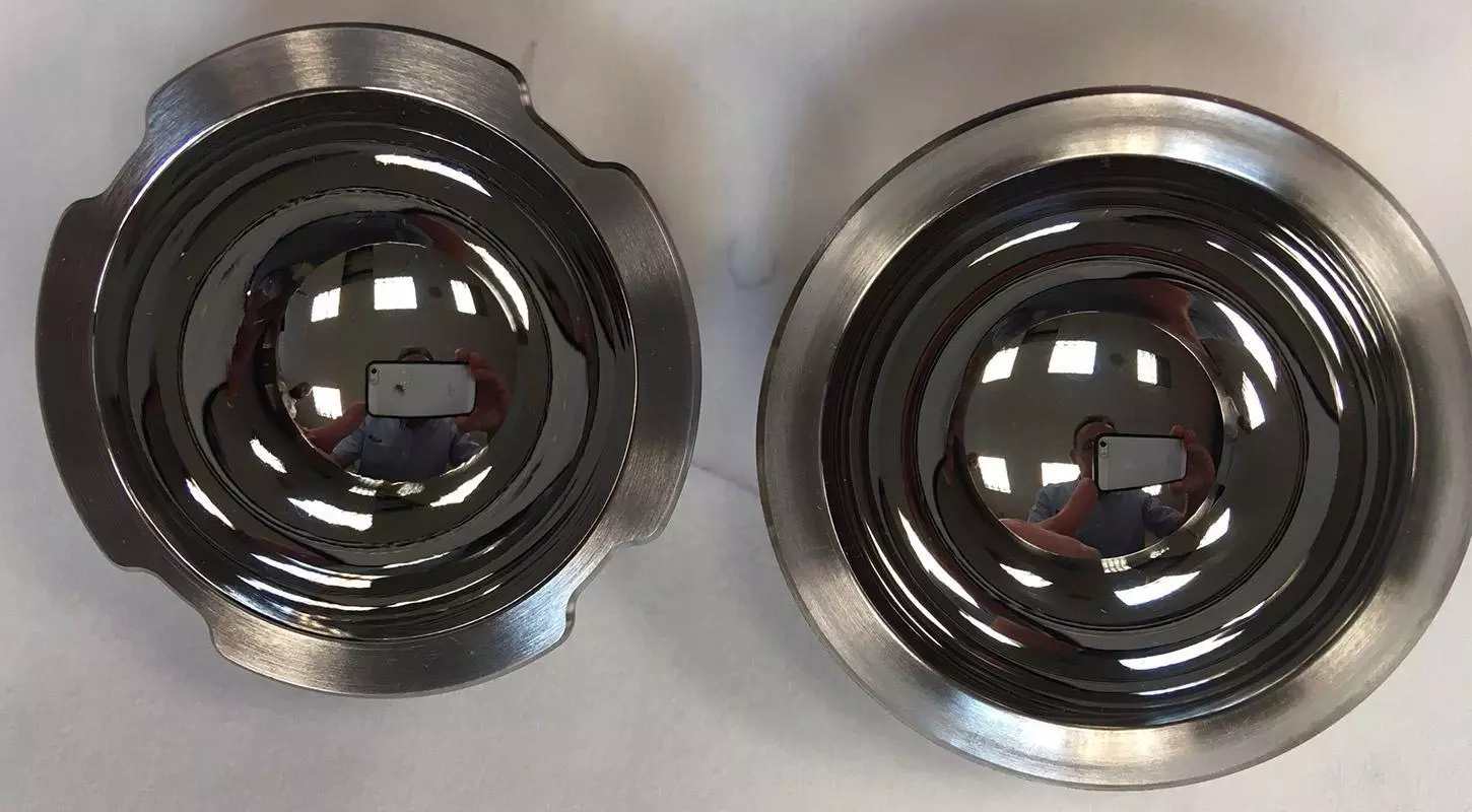 Surface Finishing Cobalt Chrome cups