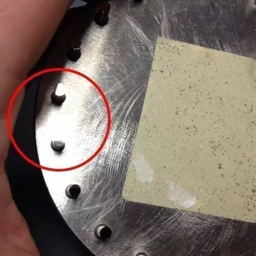 titanium parts polished