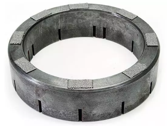 dressing pad on conditioning ring