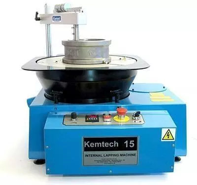 lapping of recessed surfaces