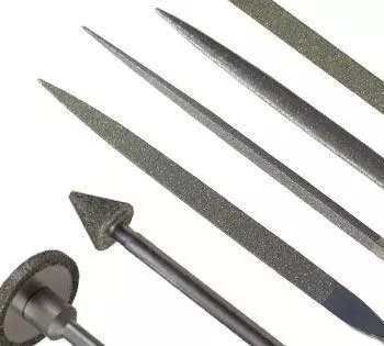 diamond coated files and diamond tools